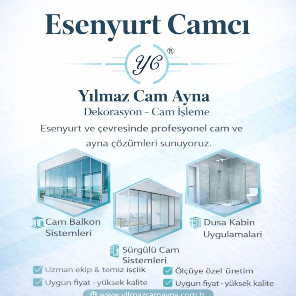 Esenyurt Camcı: Hızlı Tamir, Kaliteli İmalat ve Profesyonel Çözümler